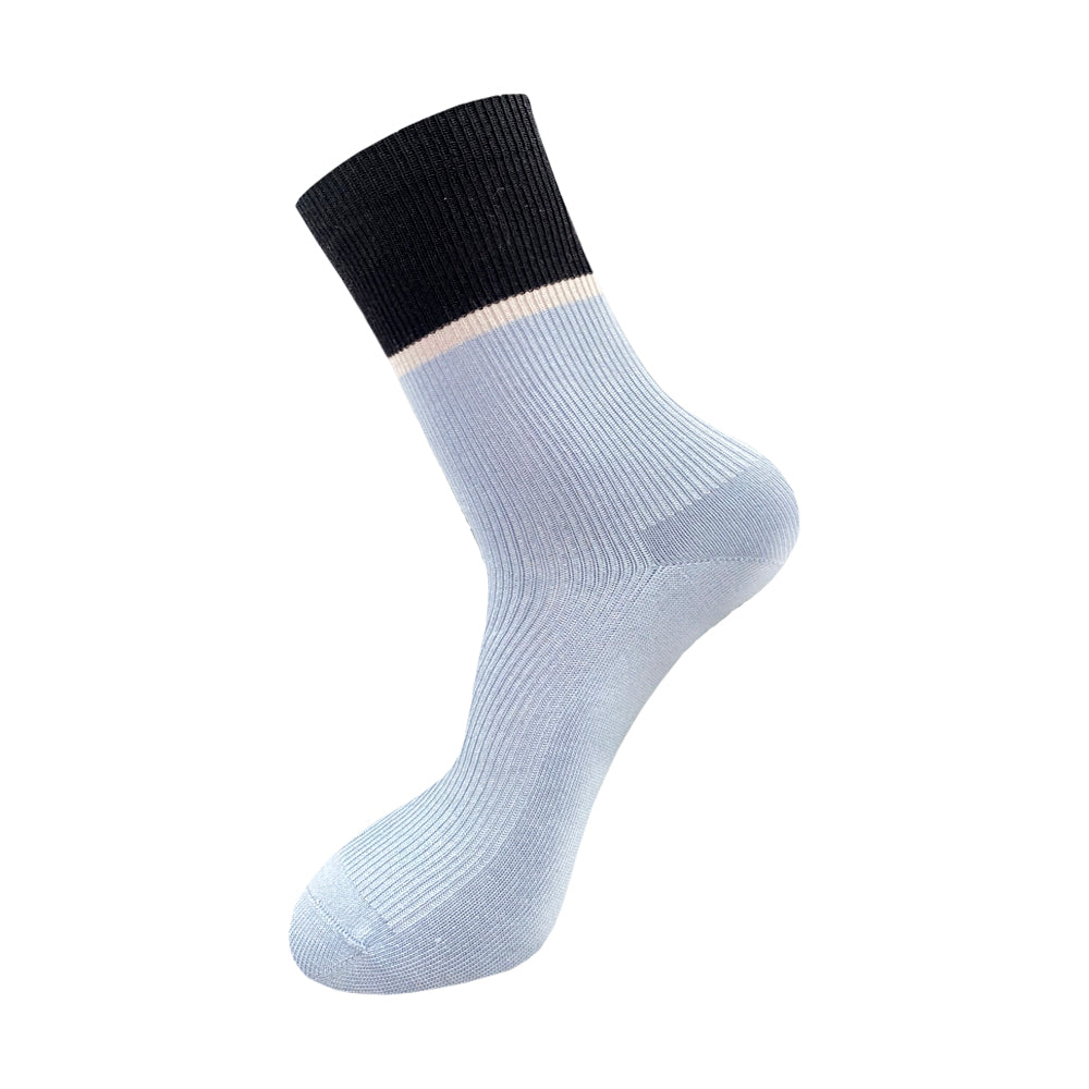 2 Tone Men's 5A Antibacterial Socks
