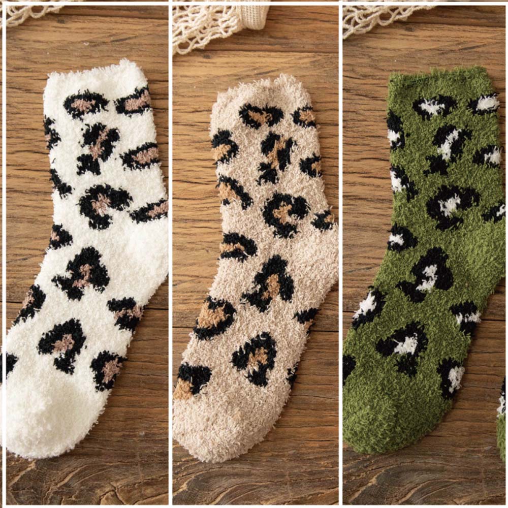 Furry Indoor Socks 3-Pack