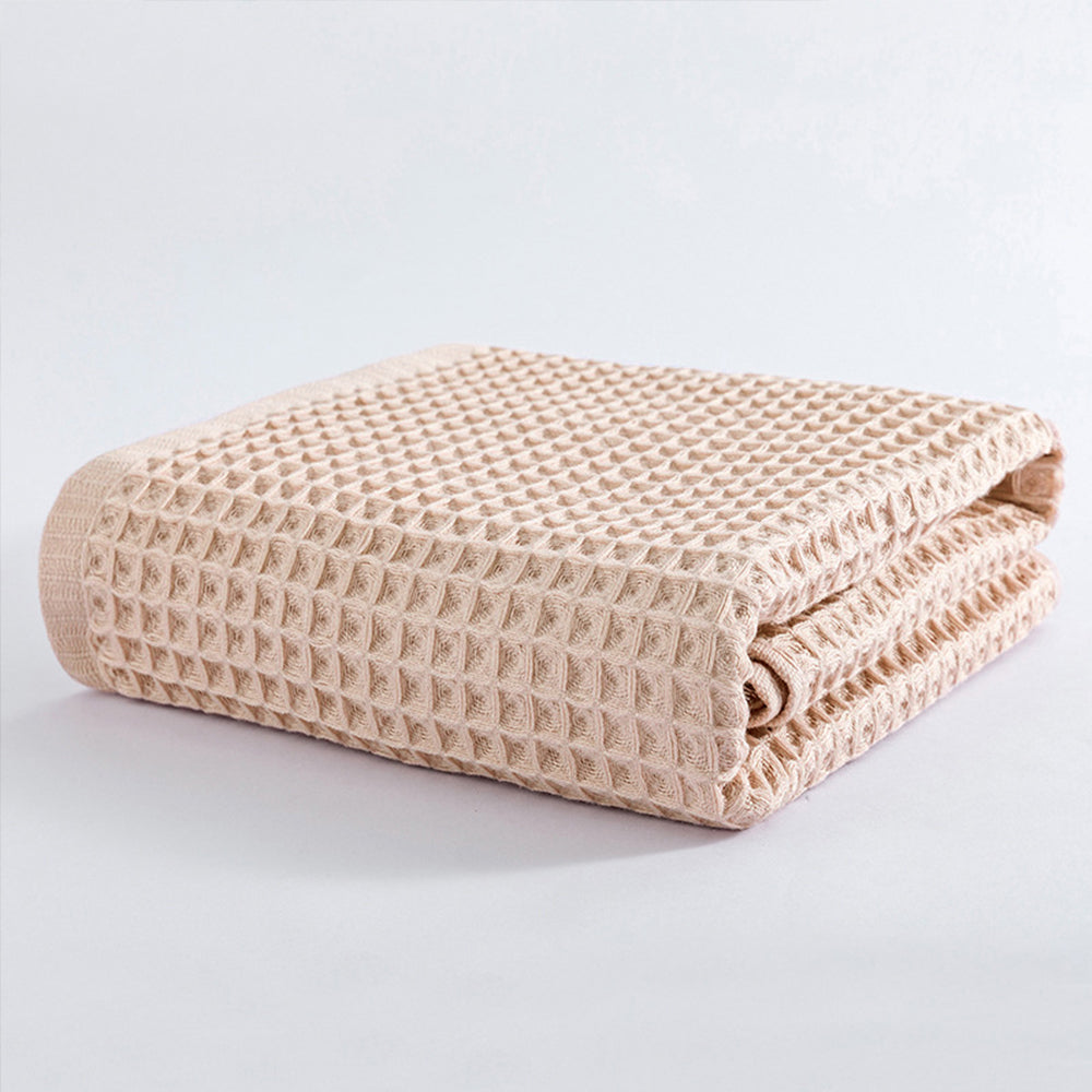 Organic Cotton Waffle Bath Towel | Wairliving 