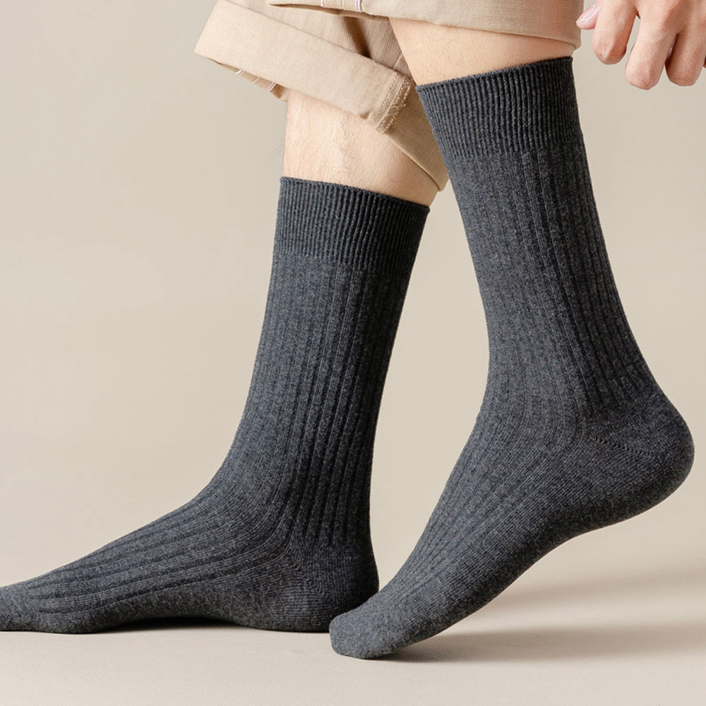 Organic Wool Ankel High Socks for Men