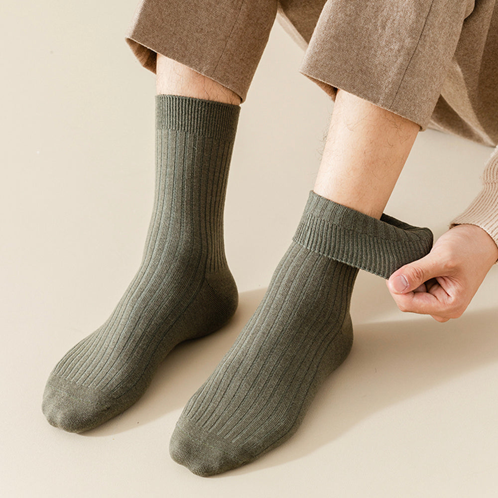 Elastic Wool Ankel High Socks for Men