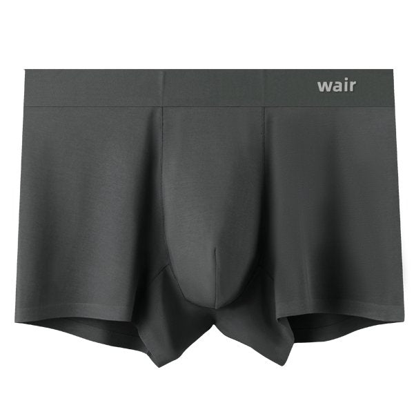 Wairliving Mens Ice Silk Underwear,Thread ,Beech Tree Premium Fabric ,Moisture-Wicking -Space Grey 